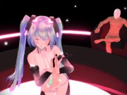 Preview 6 of Naughty Hatsune Miku Miku Dance Video MMD Hentai Ecchi Japanese Luvatorry