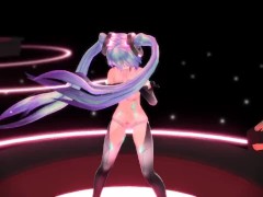 Naughty Hatsune Miku Miku Dance Video MMD Hentai Ecchi Japanese Luvatorry