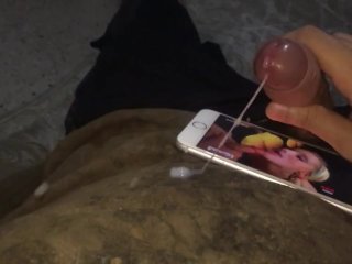 Slow motion huge cumshot load