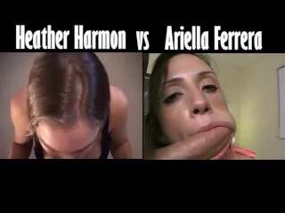 Heather Harmon vs Ariella Ferrera screenshot number 2