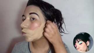 ГРИМ ДЛЯ ЛИЦА, КОТОРЫЙ Я ПОПРОБОВАЛ ПОСЛЕ ДЖАННЫ - ЭТО ХАРЛИ КВИНН