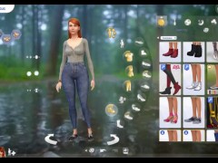 MAKEOVER CHALLENGE #1 Family Fogus THE SIMS 4