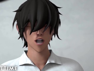 ADULT TIME_Hentai Sex School - Hot Teacher & Students Fucking