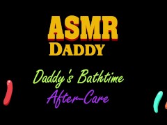 Daddy's Bath Time Aftercare , Gentle Audio Only , Soft Daddy, ASMR - Screenshot 4 of 16 - Aftercare Audio