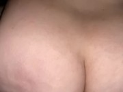 Preview 5 of Thick big booty white girl bouncing on a black dick