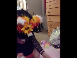 FurryGets Off with a Magic Wand While_Stuffy Humping