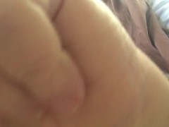 Step Aunt Gives Footjob arch joi from mature granny Taboo