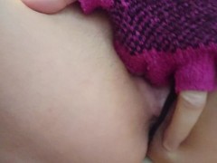 I'm so excited that I can't stop touching myself...