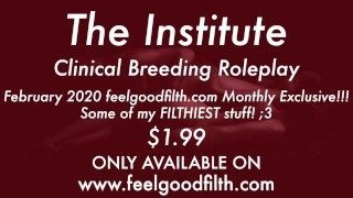 Welcome To The Breeding Institute PREVIEW Erotic Audio For Women