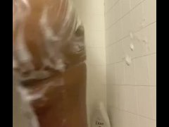 Bbw Twerking In The Shower 