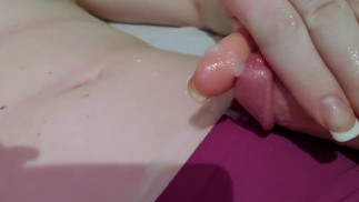 #AliaMaliaM2F - Masterbation, Камшот и Поедание Спермы