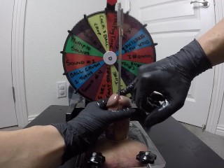Wheel Of Misfortune # 7 Flattened Balls Urethral_Insertions CBT