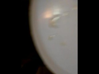 After Math Of My Nut On Top of toilet sit