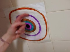 Target Practice Success! Total Nerd Pisses In Public