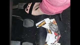 tici_feet @tici_feet IG tici ножная педаль качает черные сандалии! (предварительная версия)