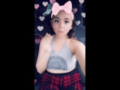 FIRST TIME PUBLIC FACE REVEAL Smoking with Angelic Jada  