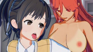 Senran Kagura - Asuka X Futa Homura (Crimson) 3D Hentai