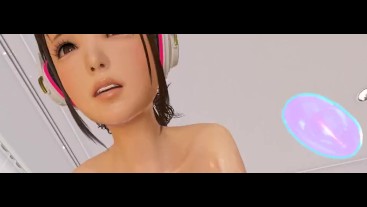 VR Kanojo Doggy Style Sex Hentai Gameplay Virtual Sex POV