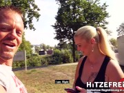 Preview 2 of German mother MIA BITCH BANGED outdoors in Berlin! HITZEFREI.dating