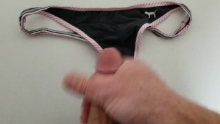 Cumming on my co workers panties 