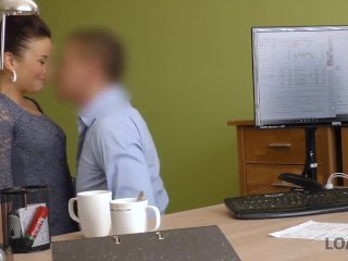 LOAN4K. Frances_wants new_bike so gets credit having sex with agent