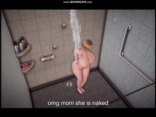 3DCG God of Lust Ep 2 (Peeping Mom Bathing)