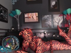 Pussy Lounging In Zentai PREVIEW