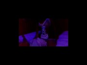 Preview 3 of French Maid Riding Cock in Blacklight