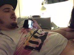 My Partner as They Themself Giving Me a Blowjob