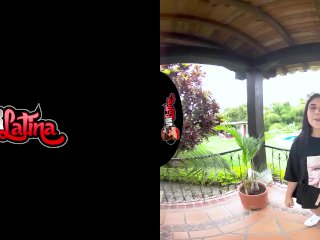 VRLatina - Big Ass Teen Outdoor Fucking - VR