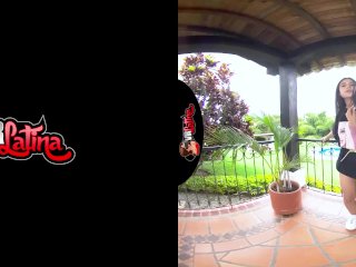 VRLatina - Big Ass_Teen Outdoor Fucking - VR