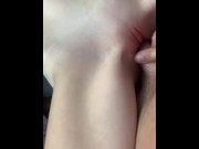 Preview 1 of Sexy petite college teen loves my long hard cock