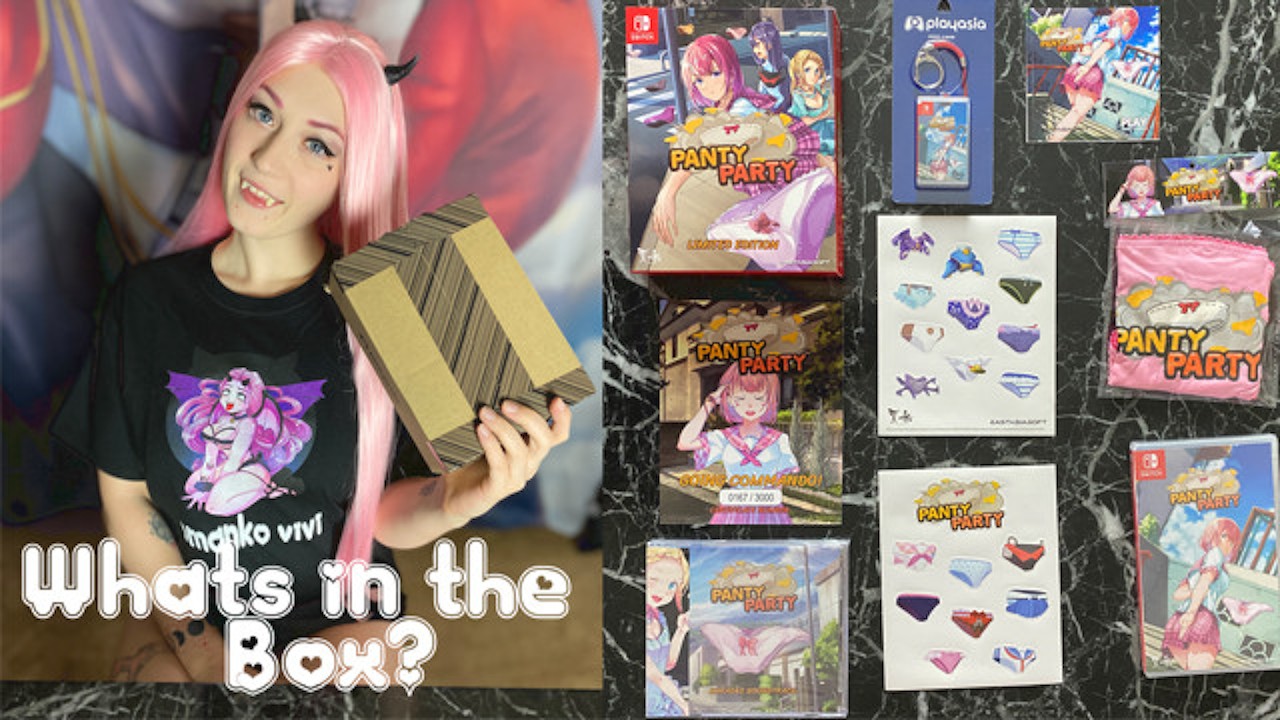 Whats in the Box??? Panty Party Nintendo Switch Unboxing OmankoVivi