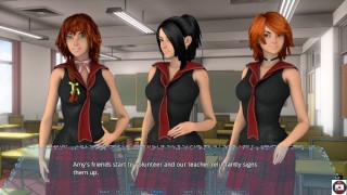 Amy Route In OFFCUTS VISUAL NOVEL PT 3