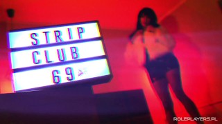 Strip Club Slutty BIMBO Stripper Dancing Tech Noir Retro Synth Wave