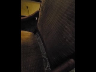 Aftermath of chair pissing