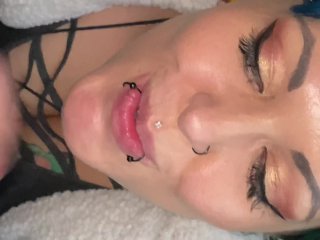 Cinnamon Anarchy Premium Snapchat Blowjob andCumshot Cumpilation 3