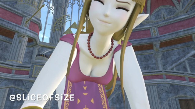 640px x 360px - Zelda and the Power of Love [giantess Growth] - Pornhub.com