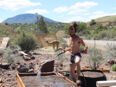 Dirty Boy Showers Off With The Hoes & Sprays Down Some Seed