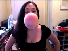 Hubba Bubba Hawaiian Punch. Bubblegum blowing!