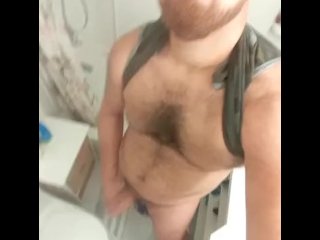Night 2: Silent J/O in Bathroom Straight Roommate Tries to Walk in PT 2/2