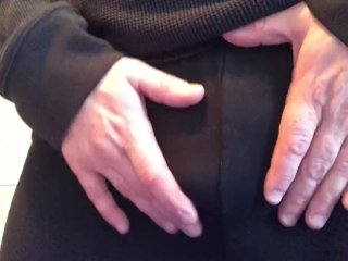 Massaging Penis and Enjoying Delicious Pre Cum