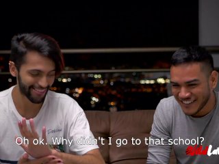 Hung Latin Luck Santos Covering Camilo Brown's Face In Cum For Wild Latinos