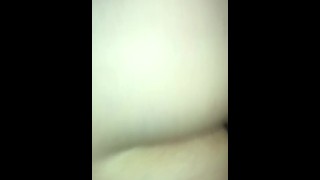 Fucking my wife and cumming on her asshole