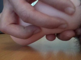 ッぽいオナホに大量中出し。ただし早漏。