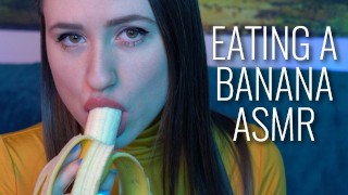EATING A BANANA ASMR