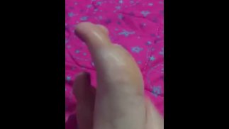 tici_feet ног tici @tici_feet снова крем IG в ногах! сиреневые ногти на ногах