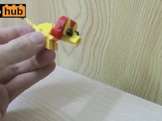 toy, lego lion, exclusive, lego