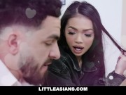 Preview 5 of Tiny Asian Gets Facefuck And Facial