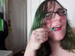 Flossing Teeth ASMR
